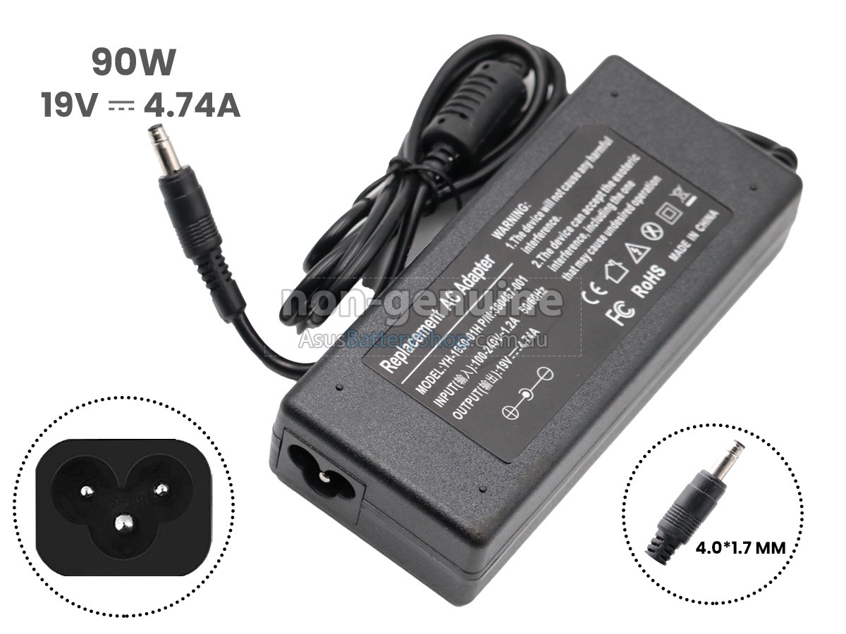 Asus 19V 4.74A 90W 4.0*1.7MM adapter replacement