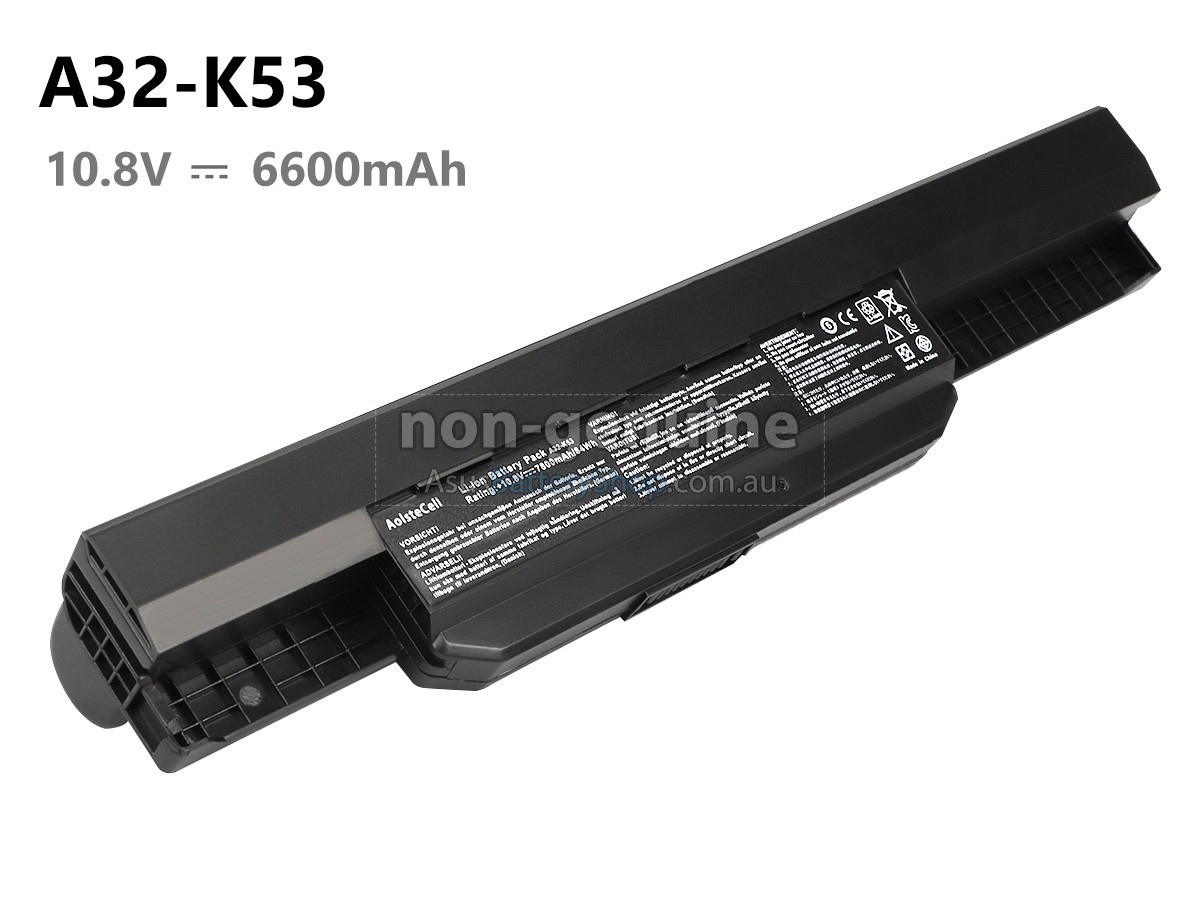 10.8V 6600mAh Asus A53SJ battery replacement