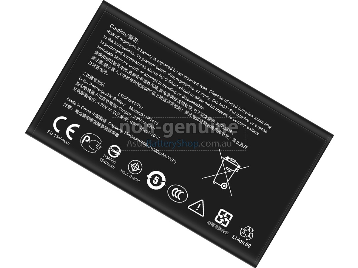 Asus B11P1415 battery replacement