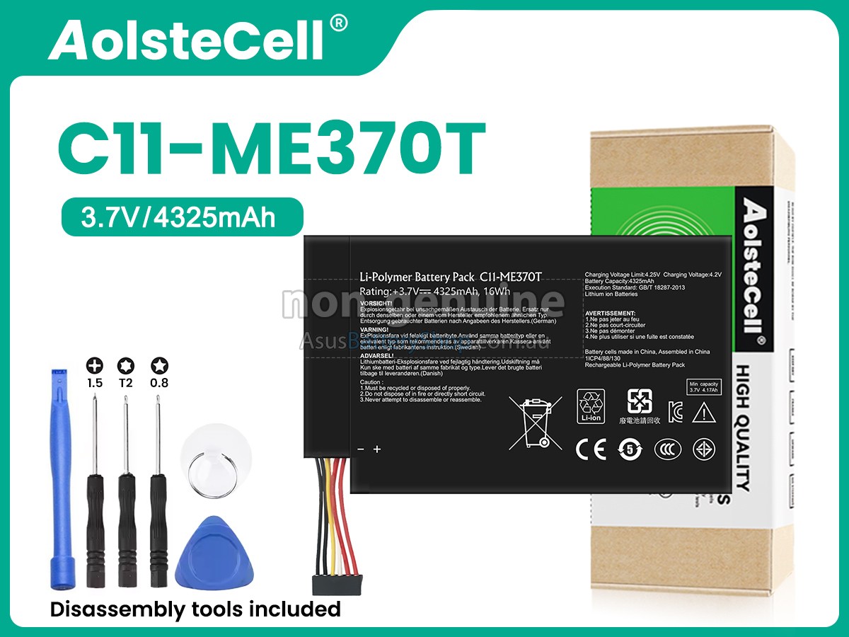 Asus C11-ME370T battery replacement