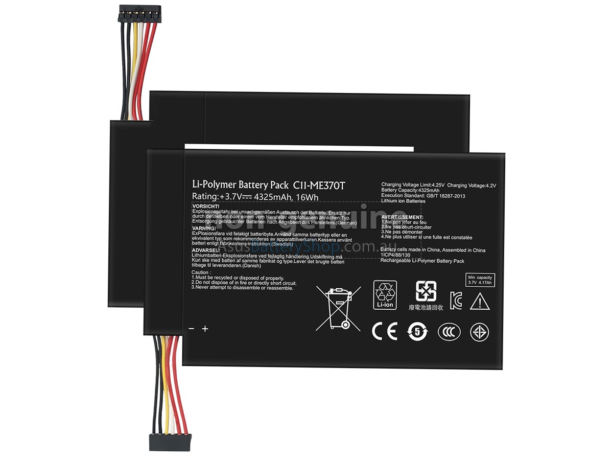 Asus C11-ME370T battery replacement