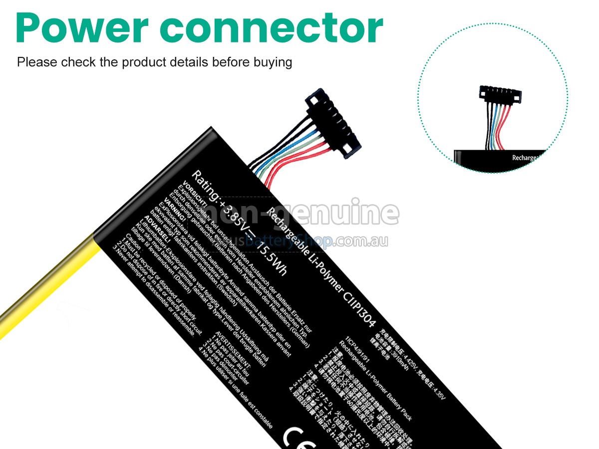Asus K00U battery replacement