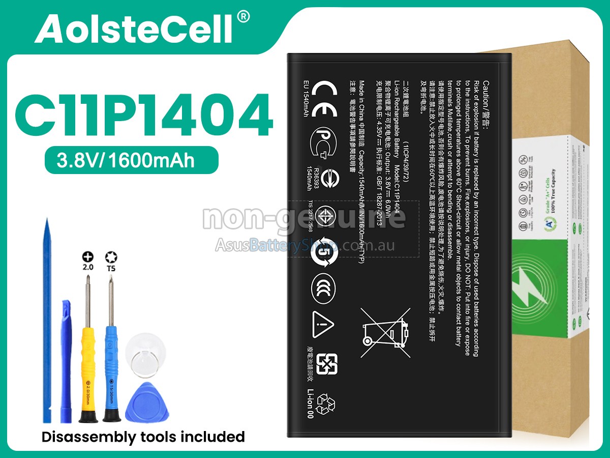 Asus C11P1404 battery replacement