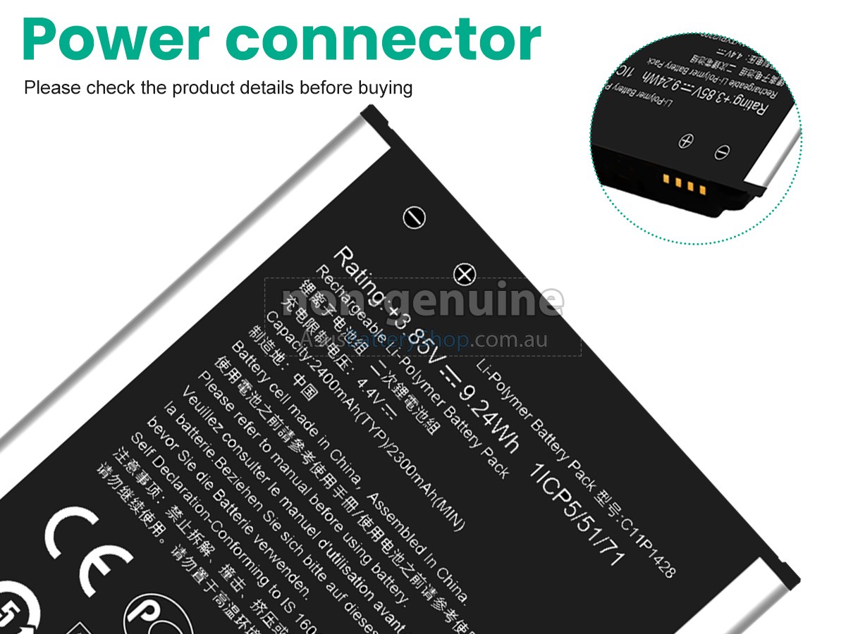 Asus ZENFONE 2 MINI battery replacement