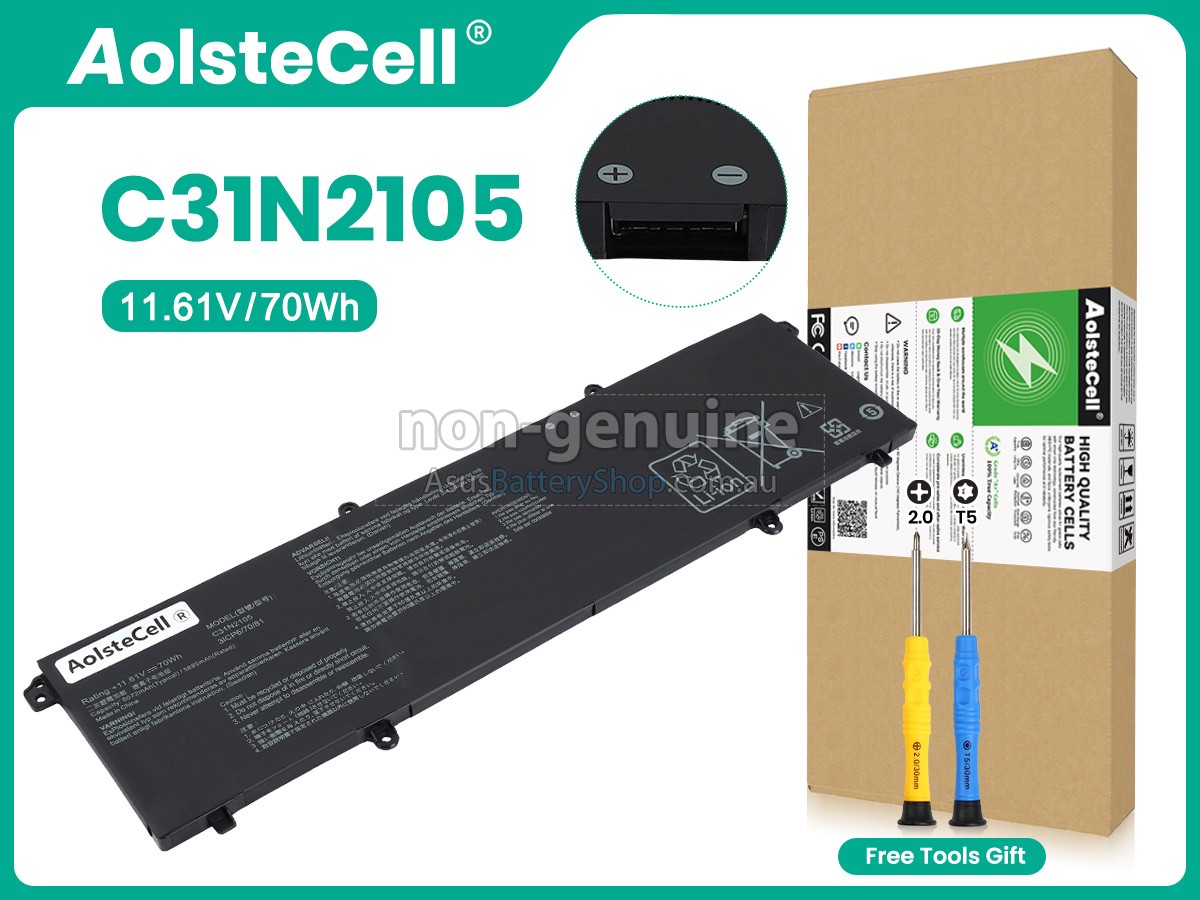 Asus VivoBook F1605ZA-MB198W battery replacement