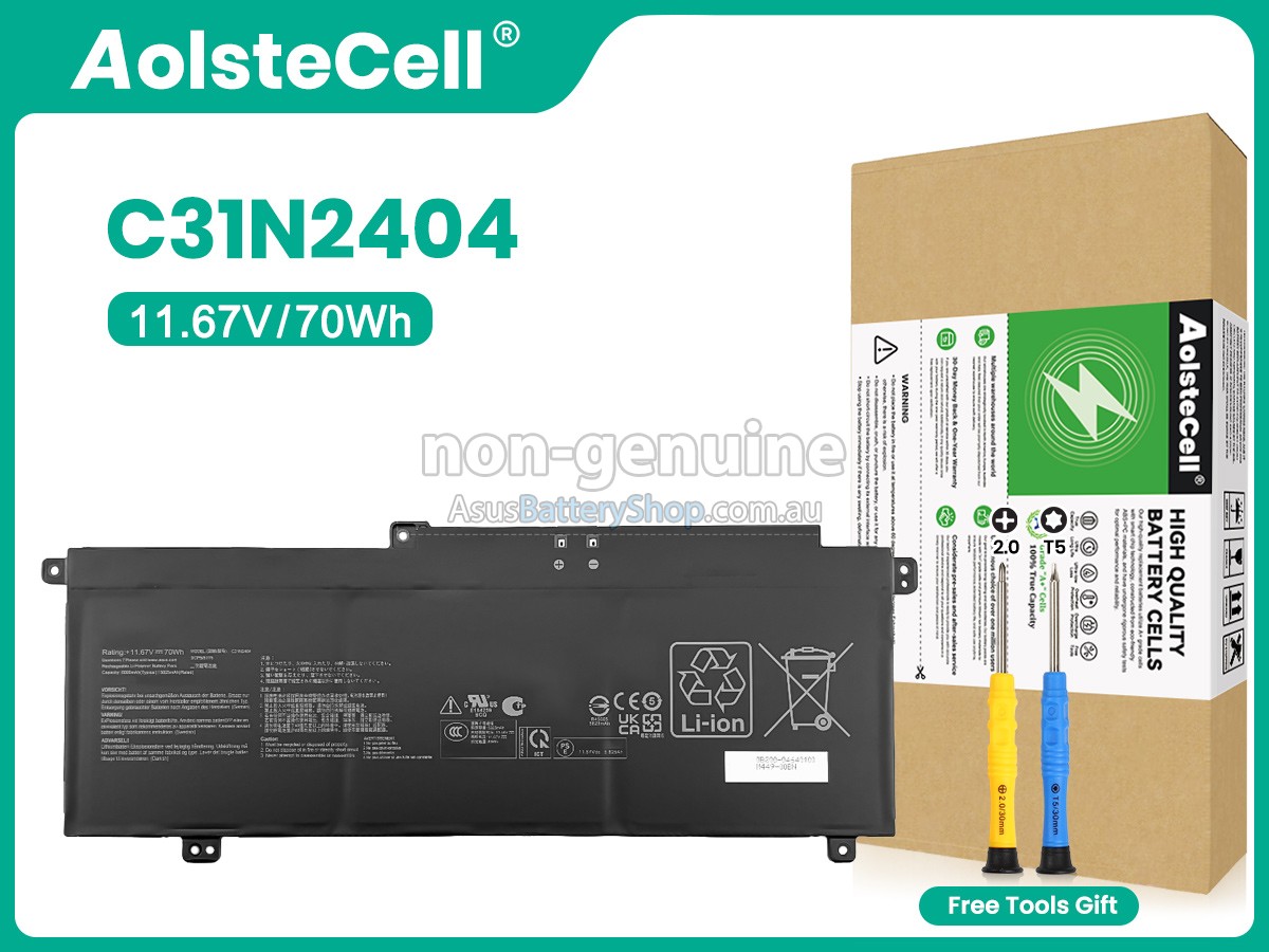 Asus VivoBook S16 S3607QA-PL013W battery replacement