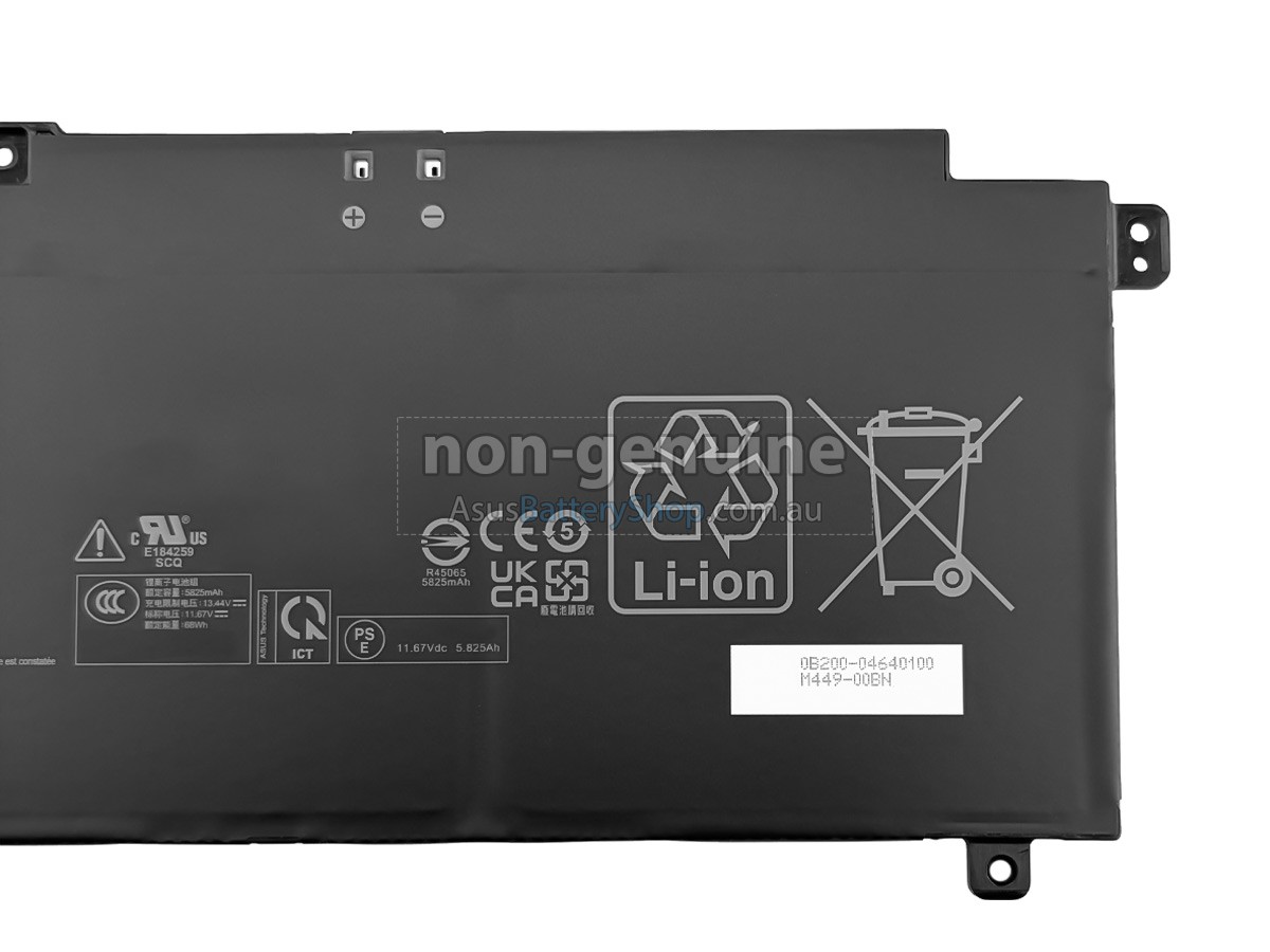 Asus VivoBook S16 S3607QA-PL013W battery replacement