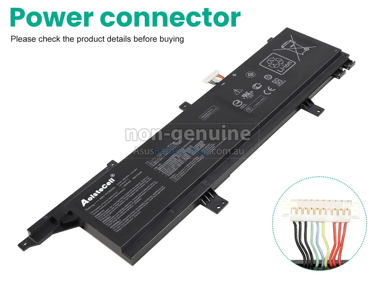 Asus ProART STUDIOBook Pro X W730G2T battery replacement
