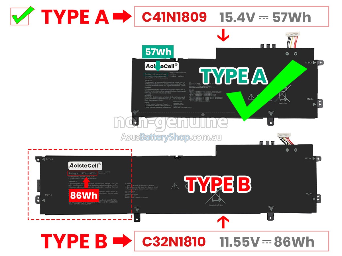 Asus ZenBook Flip 15 UX562FD Battery Replacement | AsusBatteryShop.com.au