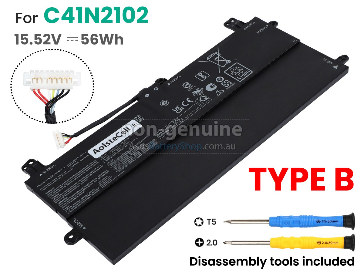 Asus Rog FLOW Z13 GZ301ZELC170W Battery Replacement