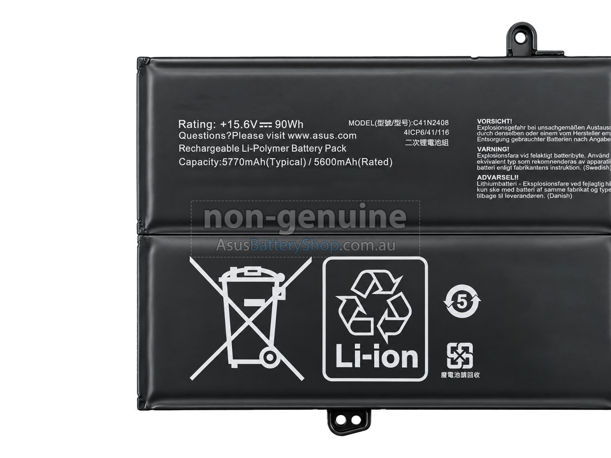 Asus C41N2408 battery replacement