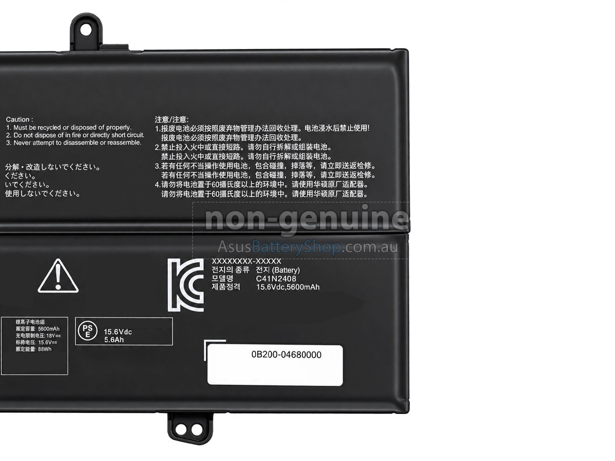 Asus C41N2408 battery replacement