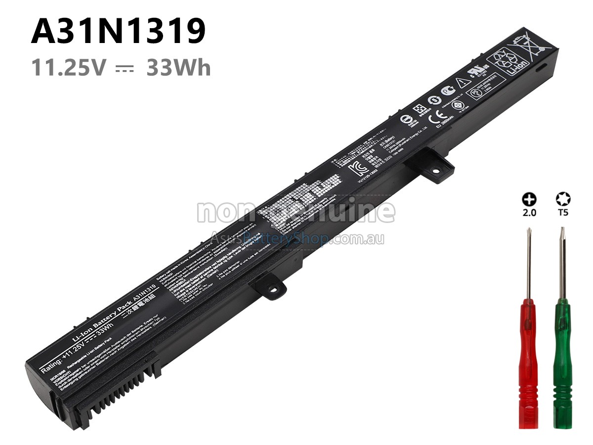 11.25V 33Wh Asus D450MA battery replacement
