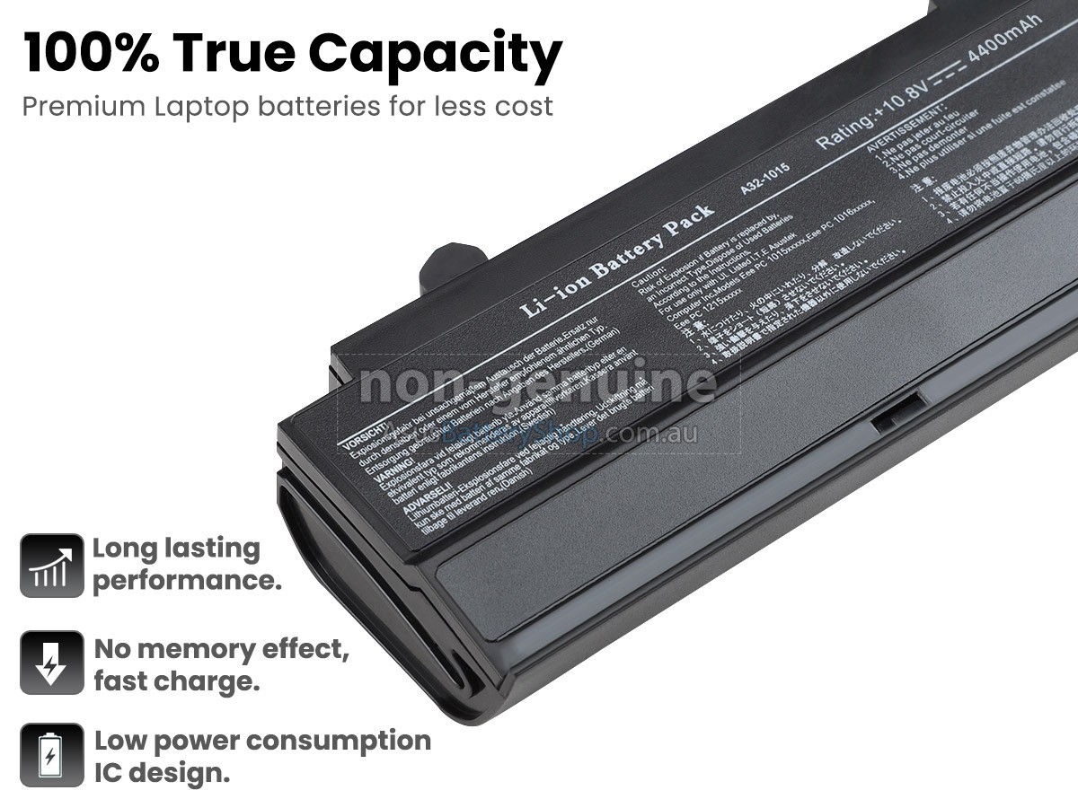 10.8V 4400mAh Asus Eee PC R011C battery replacement