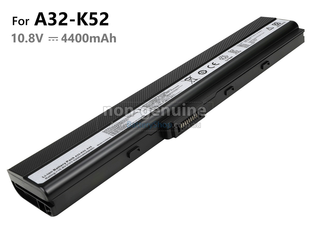 10.8V 4400mAh Asus A32-K52 battery replacement