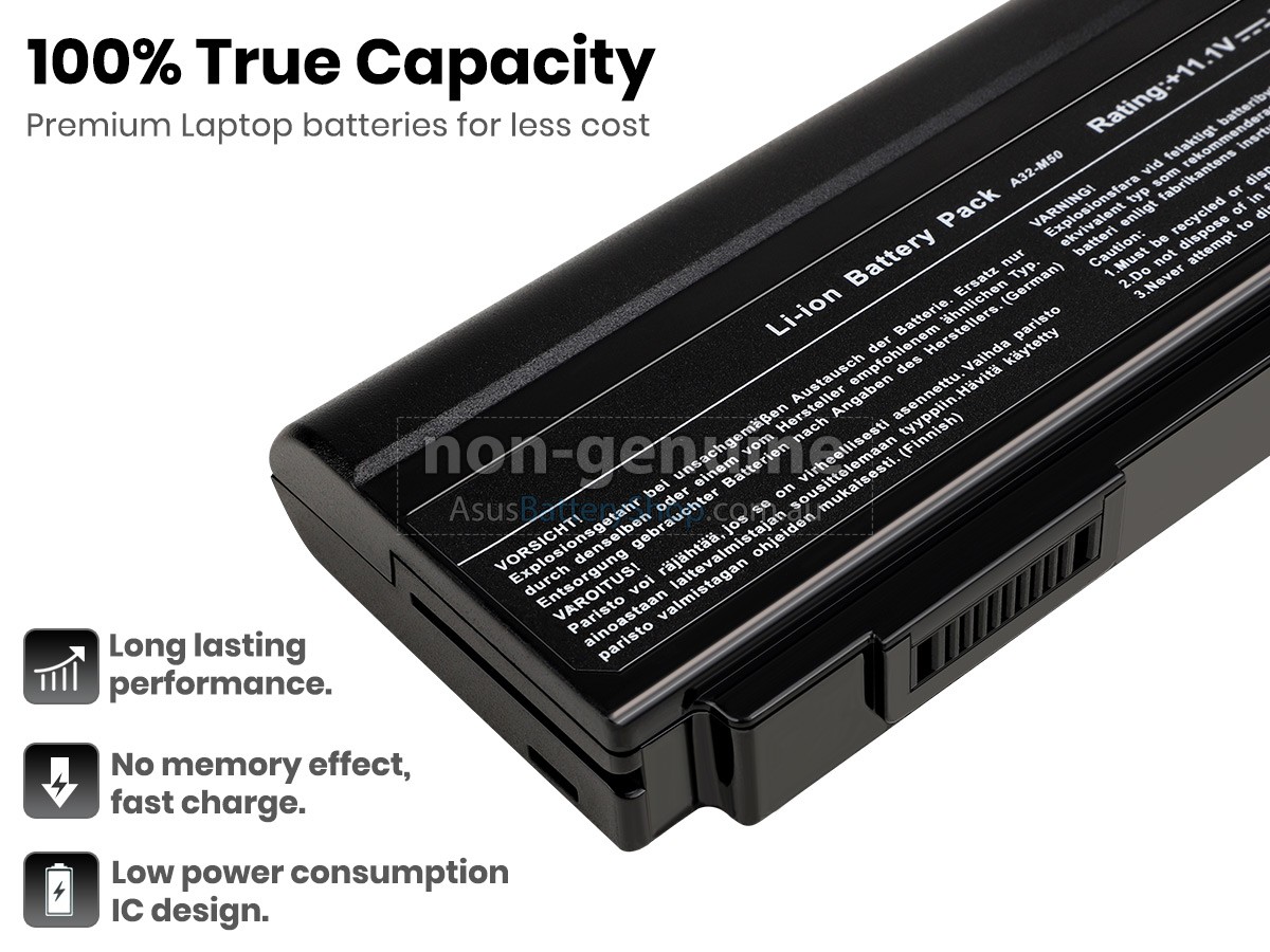 11.1V 6600mAh Asus N43E battery replacement