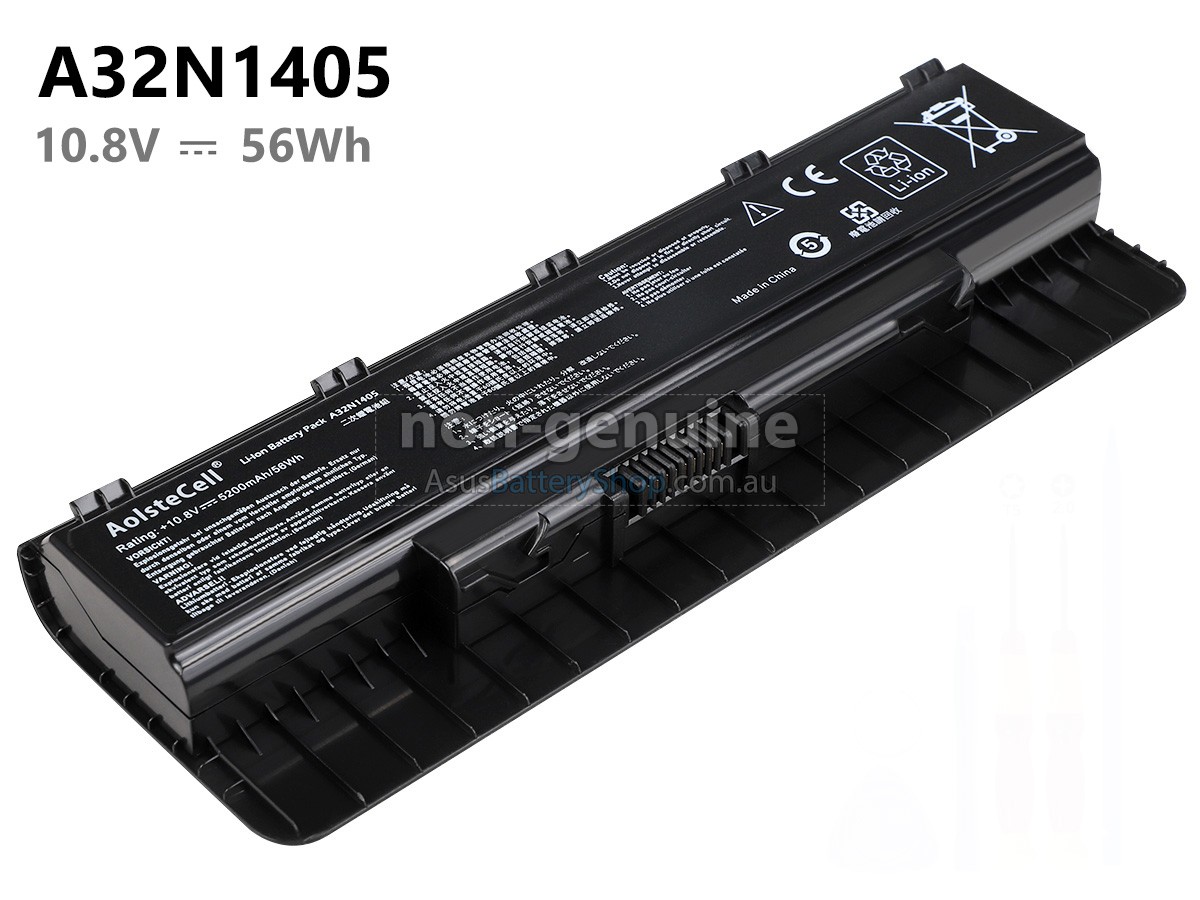 10.8V 56Wh Asus A32N1405 battery replacement