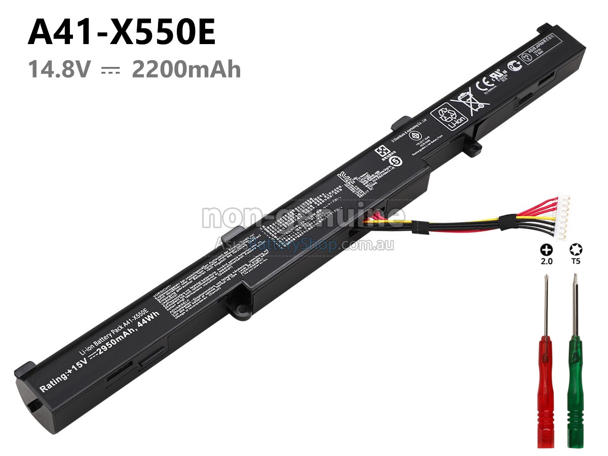 14.8V 2200mAh Asus F751LDV-TY204H battery replacement