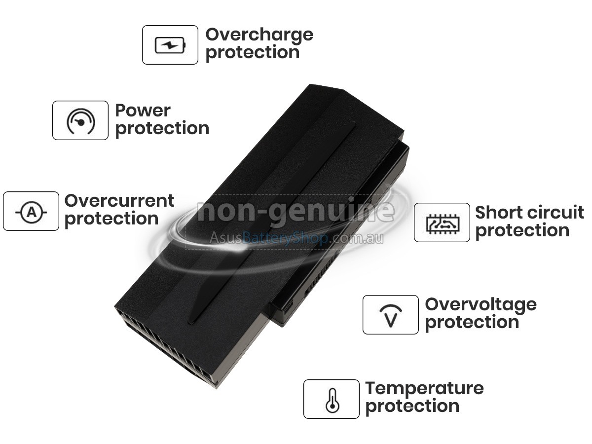 14.8V 4400mAh Asus G53SX battery replacement