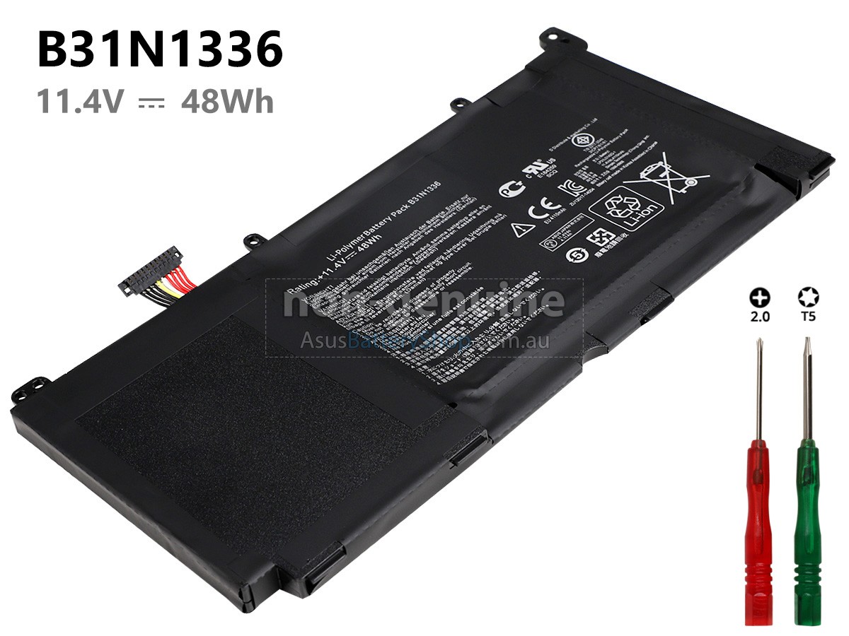 11.4V 48Wh Asus R553LN-XO369H battery replacement