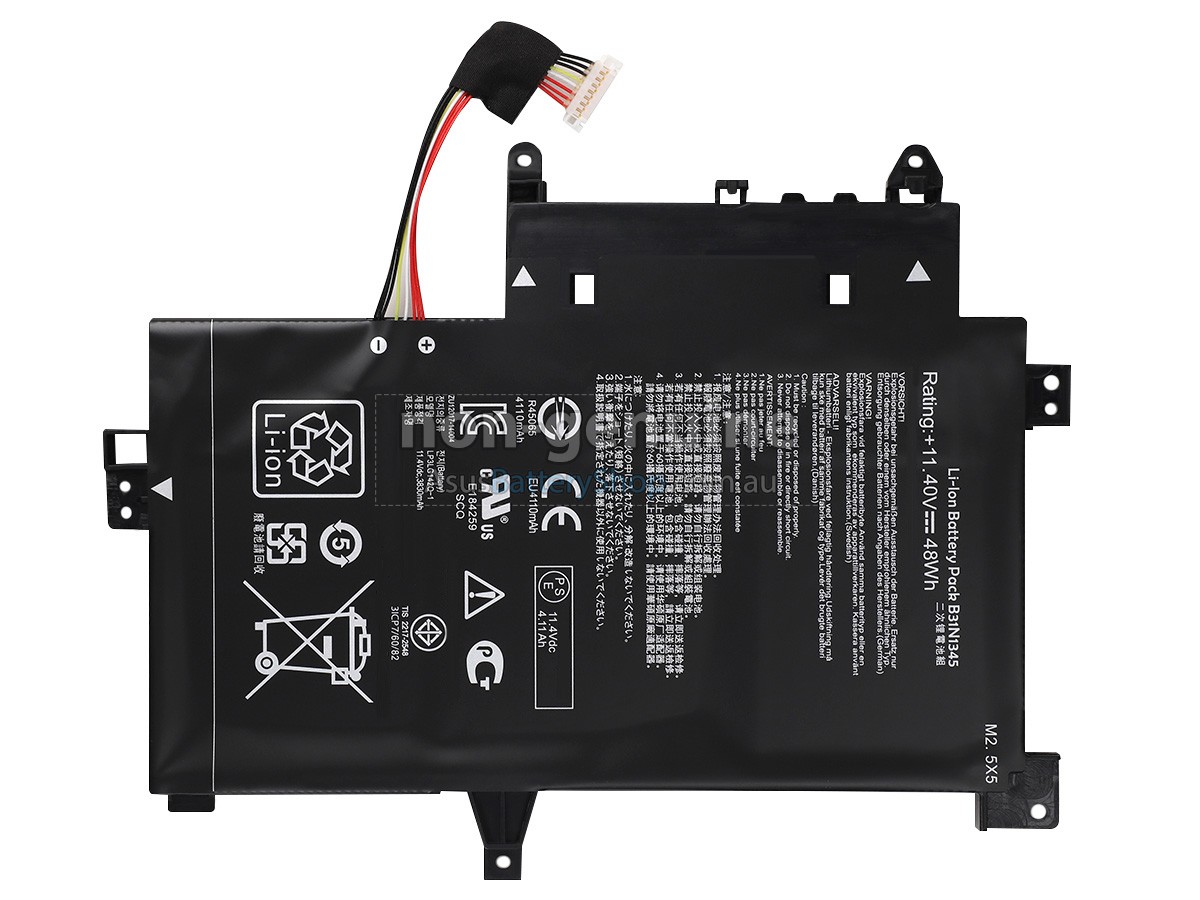 11.4V 48Wh Asus TP500LN battery replacement