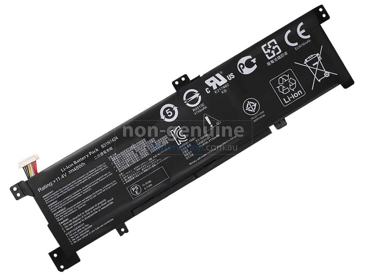 11.4V 48Wh Asus K401UQ-7200U battery replacement