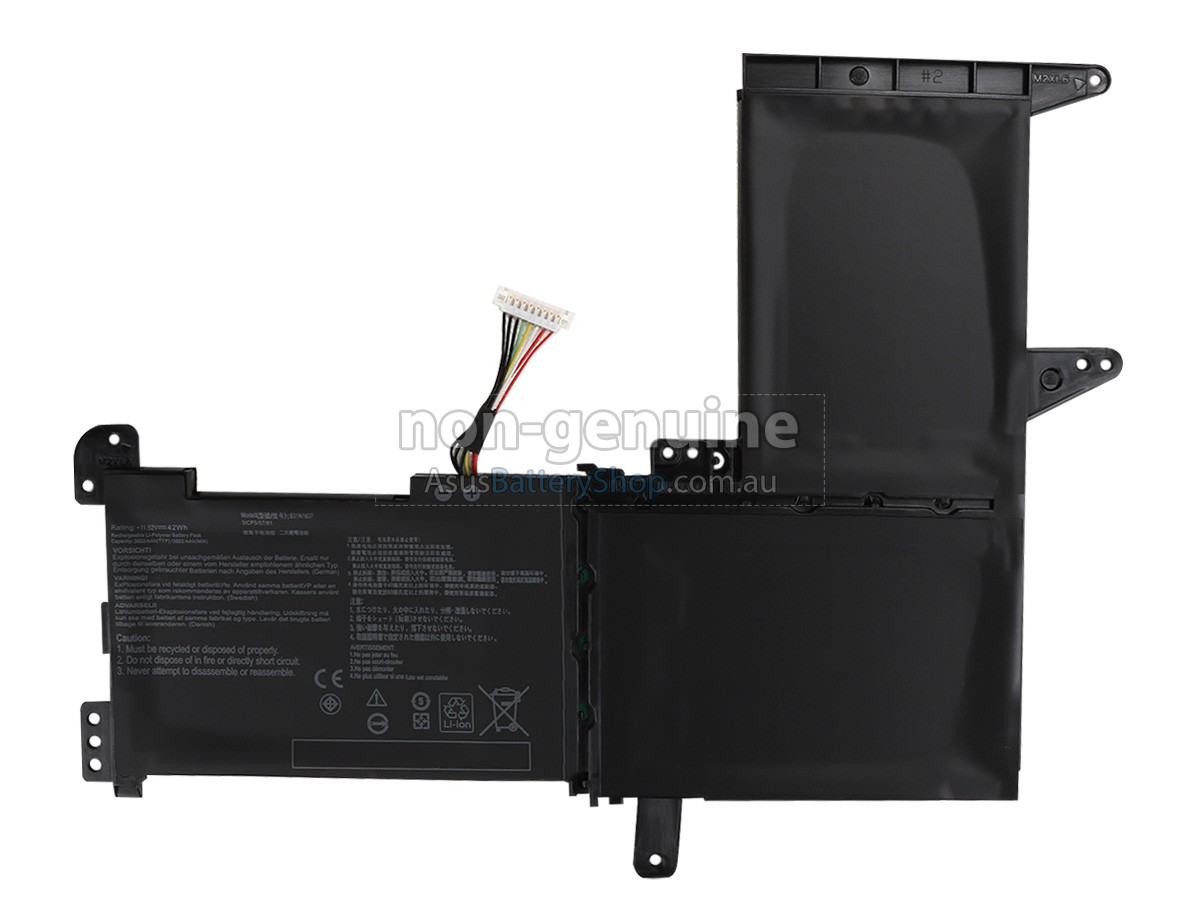 11.52V 42Wh Asus F510UR battery replacement