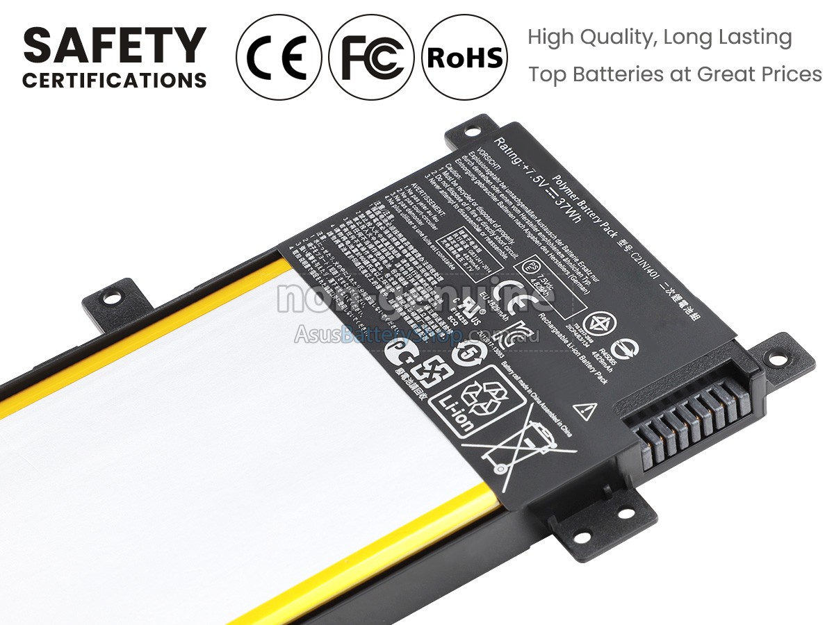 7.5V 37Wh Asus X455LA-1B battery replacement
