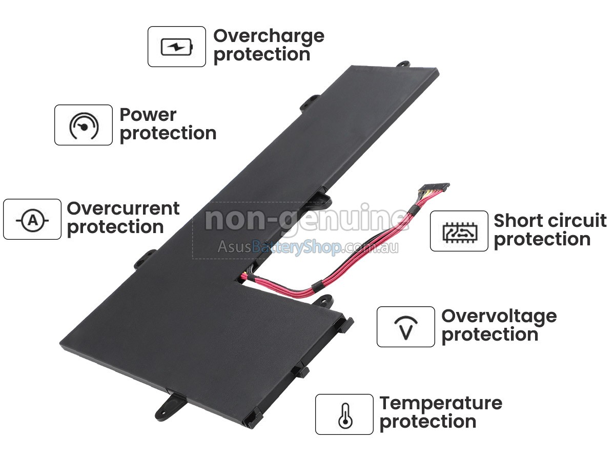 7.6V 38Wh Asus TP200SA-FV0120TS battery replacement