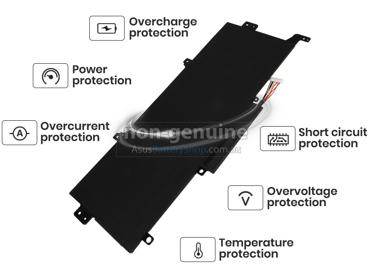 11.55V 57Wh Asus C31N1602 battery replacement