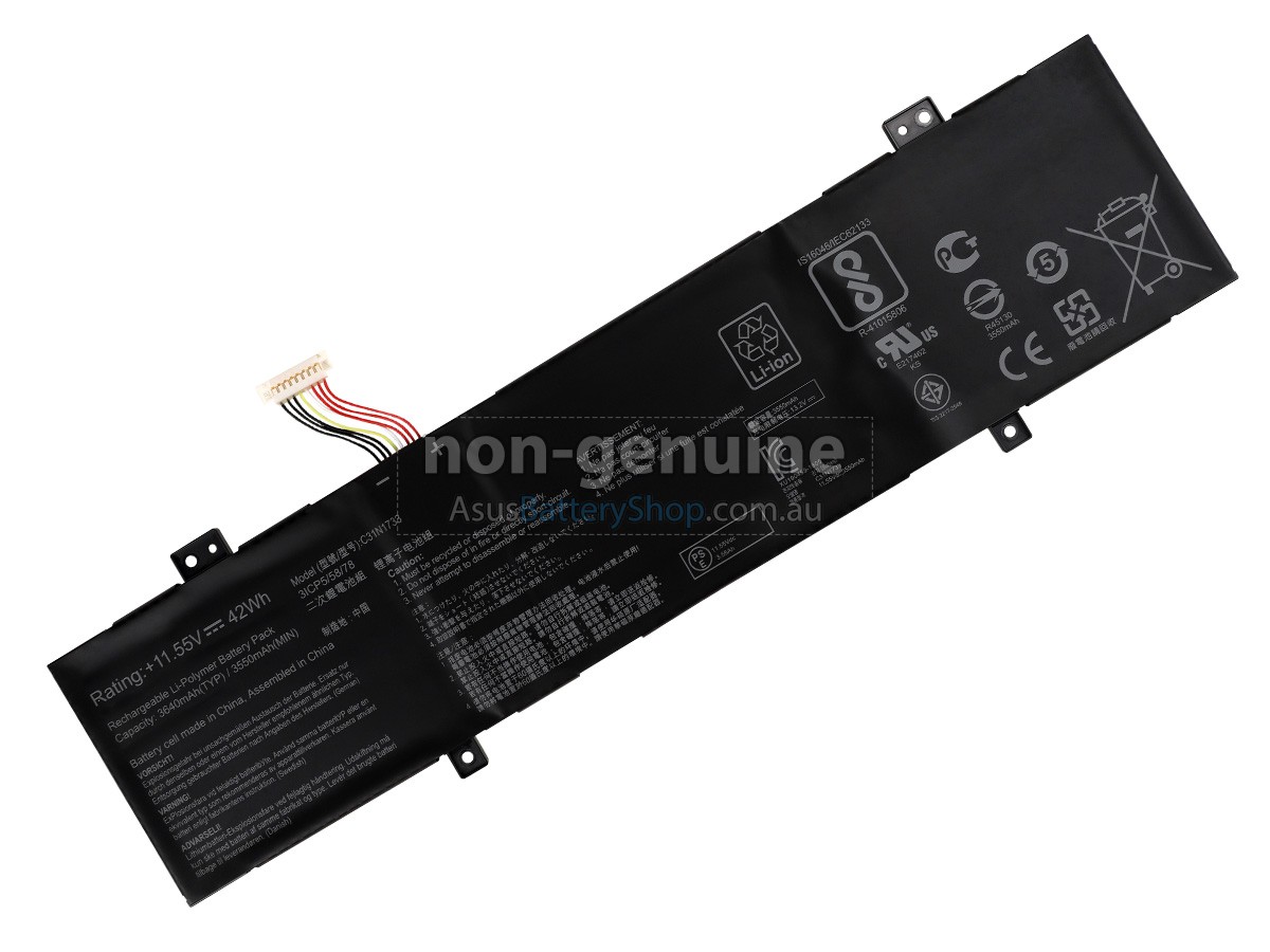 11.55V 42Wh Asus VivoBook Flip 14 TP412UA battery replacement
