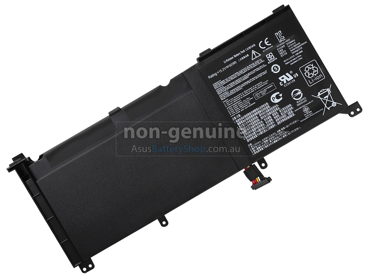 15.2V 60Wh Asus UX501JW4720 battery replacement