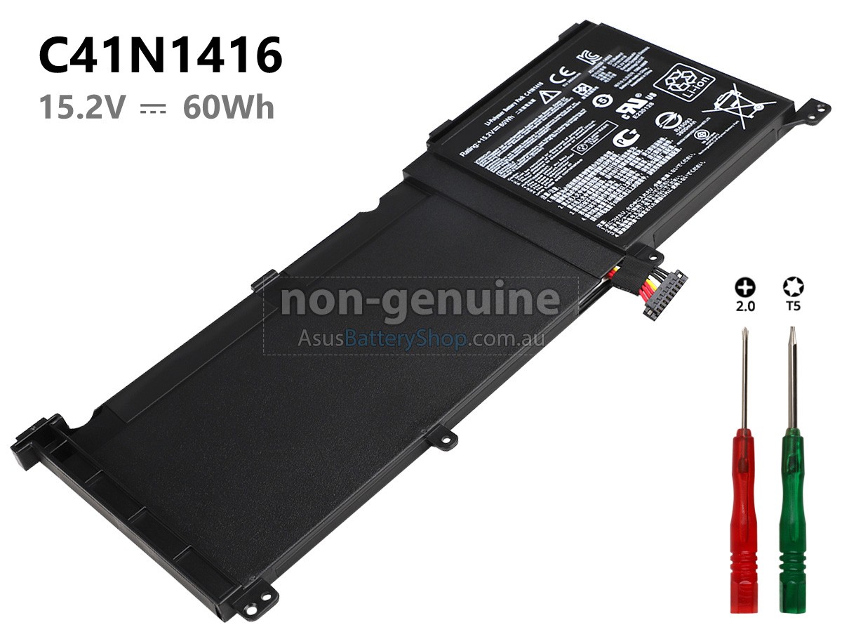 15.2V 60Wh Asus ZenBook Pro UX501J battery replacement