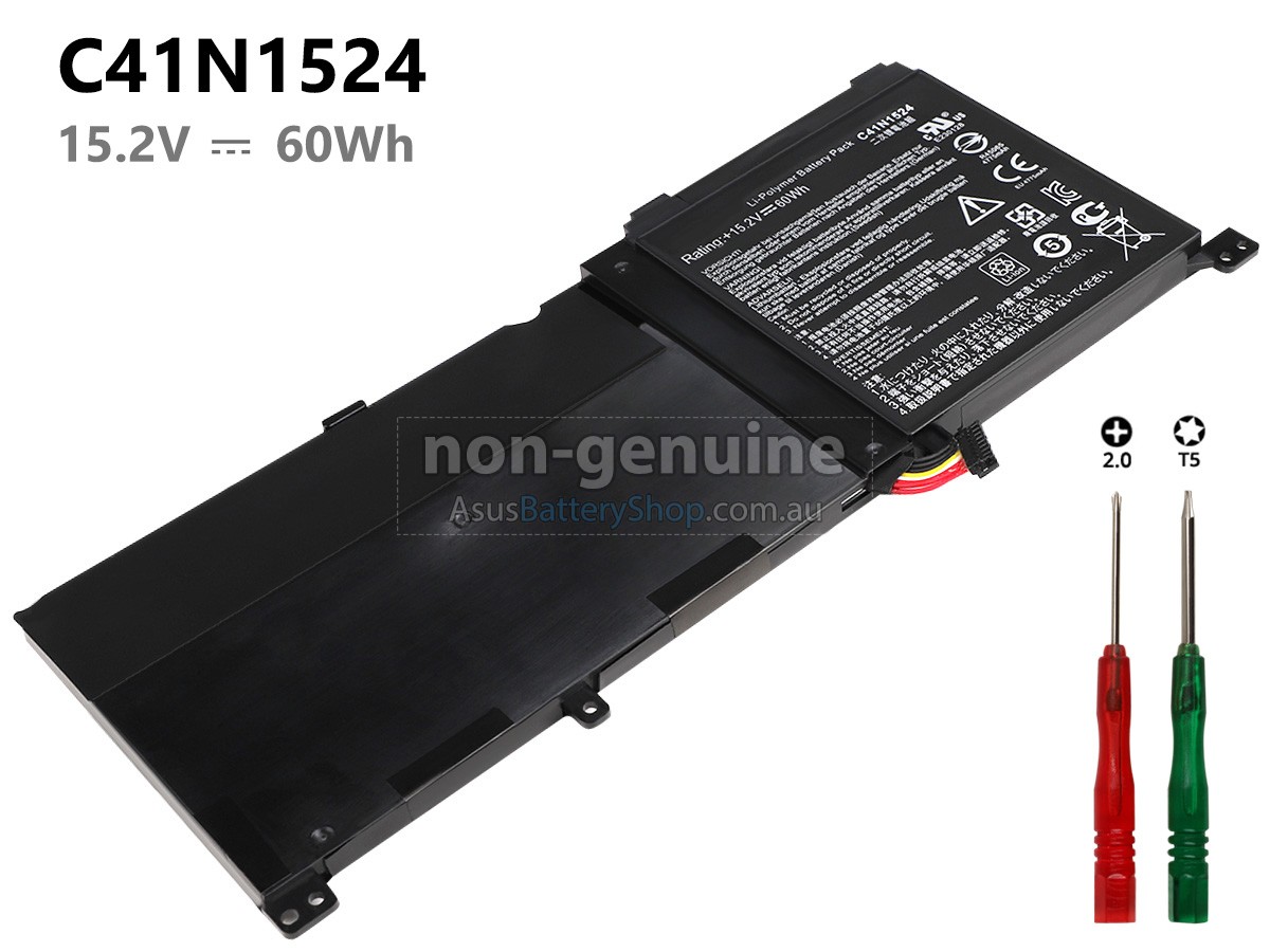 15.2V 60Wh Asus ZenBook Pro UX501VW-XS74T battery replacement